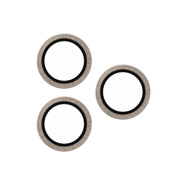 Beskyttelse af kameraobjektiv til iPhone 18 Pro / 18 Pro Max serie Hoops Panzer Glass Guld Gul