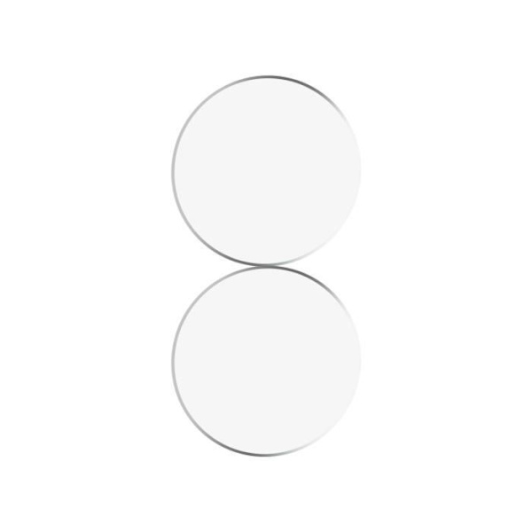 Kamerabeskyttelse til OnePlus Nord 3 5G selvklæbende hærdet glas Imak Transparent Vit