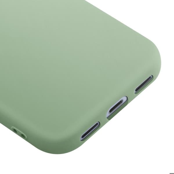 Silicone Pehmustettu Soft-Touch Vihreä Kuori Google Pixel 10 Pro:lle Grön
