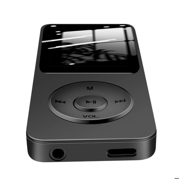 MP3-afspiller - AVIZAR - Sort - Bluetooth - 128 GB - Farveskærm 1,8 tommer Svart