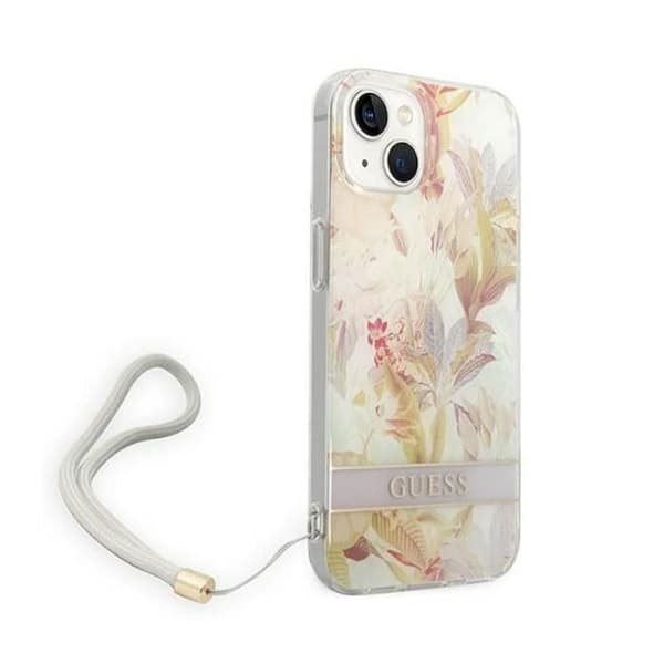 Gæt Blomst Kord - Cover til iPhone 14 Plus (Violet) - 3666339093921