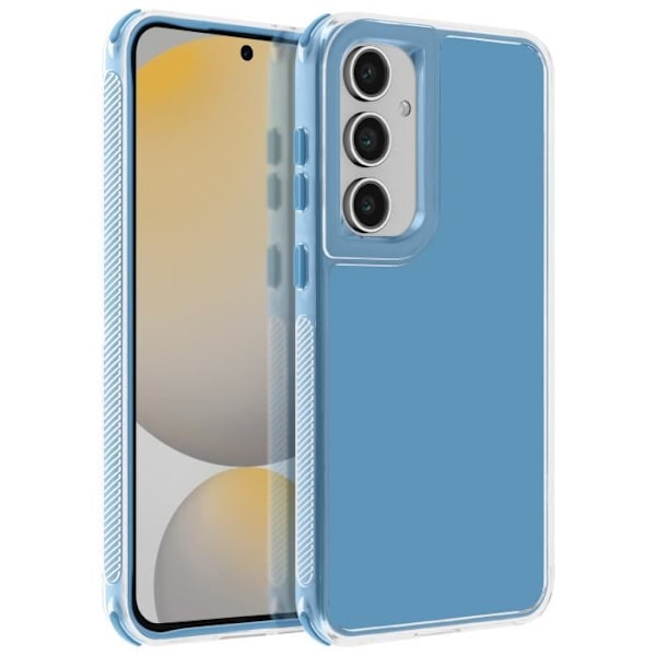 Coque - ADVOKERE - Samsung Galaxy S24 FE - Stødabsorbent - Bumper - Blå Blå