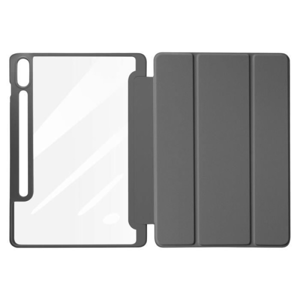 Etui - Dux Ducis - Toby - Samsung Tab S9 FE Plus - Svart - Videostöd och Tangentbord Svart