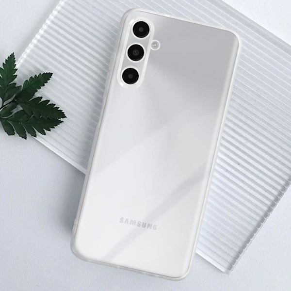 Fodral till Samsung Galaxy A05s - AVIZAR - Tunn Lätt genomskinlig design - Halvstyv - Syntet - Blandad Transparent