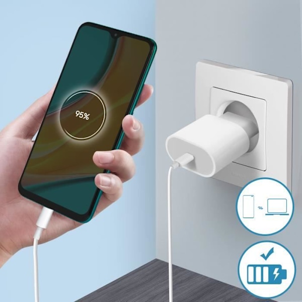 Xiaomi Redmi 9 USB Type C og 3,5 mm jack-opladningsstik