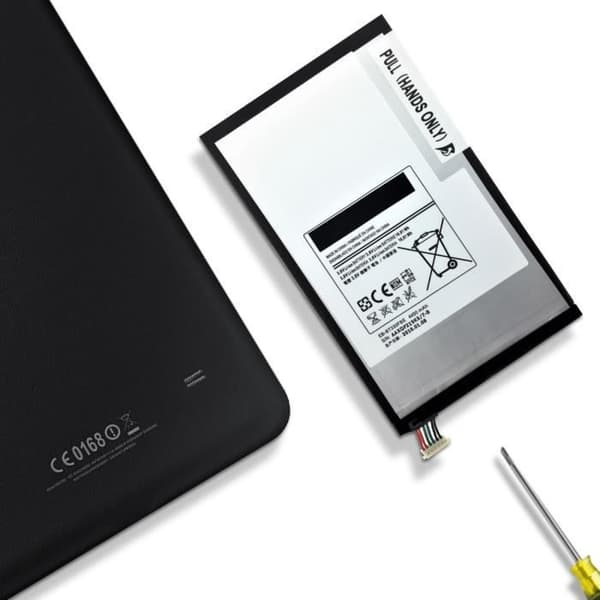 AVIZAR internt batteri til Samsung Galaxy Tab 4 8.0 - Kapacitet 4450mAh Vit