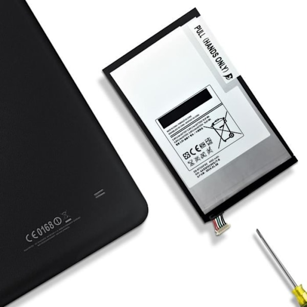 AVIZAR sisäinen akku Samsung Galaxy Tab 4 8.0:lle - Kapasiteetti 4450 mAh Vit