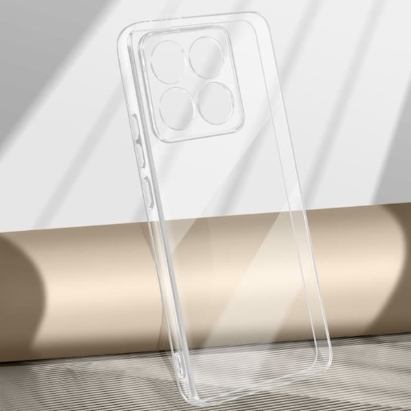 Xiaomi 14T: 0,3 mm paksuinen läpinäkyvä kosteudenkestävä kuori Transparent