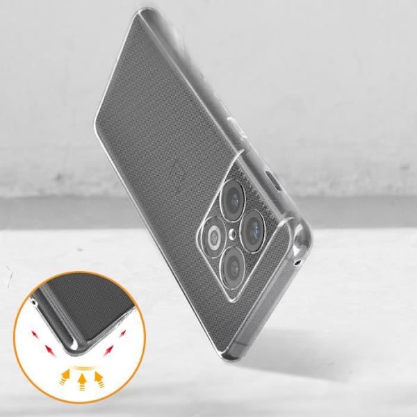Coque - AVIZAR - OnePlus 10 Pro - Blød - Transparent - Let og Tynd Transparent