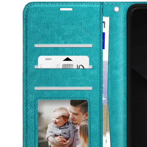 Étui för Xiaomi 15 Ultra Kläpp Plånbok Stöd Mayaxess Mörkblå Blå