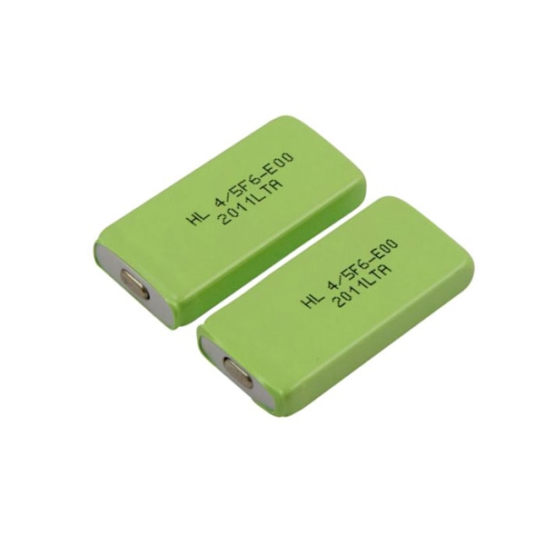 Pack med 2 Prismatic NiMH-batterier 1,2V 500mAh 0,6Wh HF-C1U