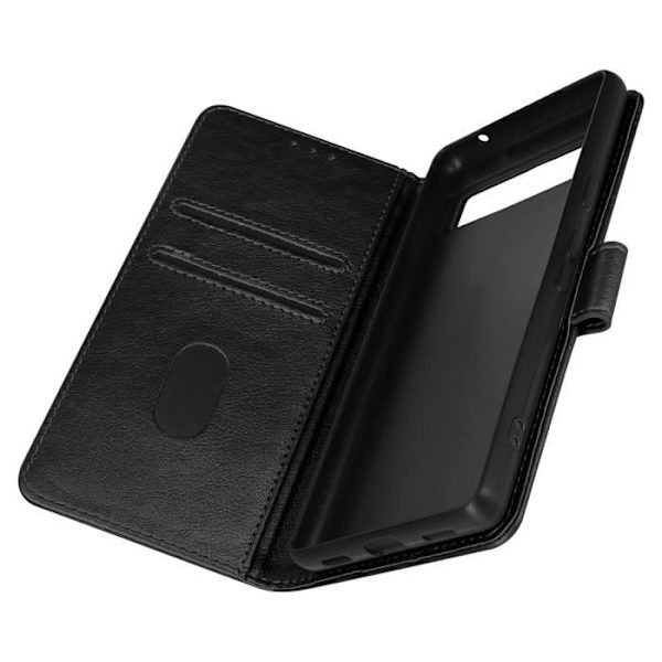 Google Pixel 7a Folio Case Black Flip Case