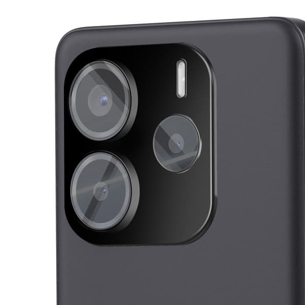 Hærdet Glas til Poco M7 Pro Kamera Beskyttelse Mod Ridser Ultra Tynd iMak Sort