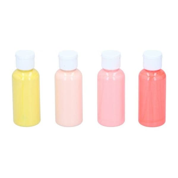 Artico - Sæt af akryl pastelmalerier 80 ml 4 farver (Sæt 1)