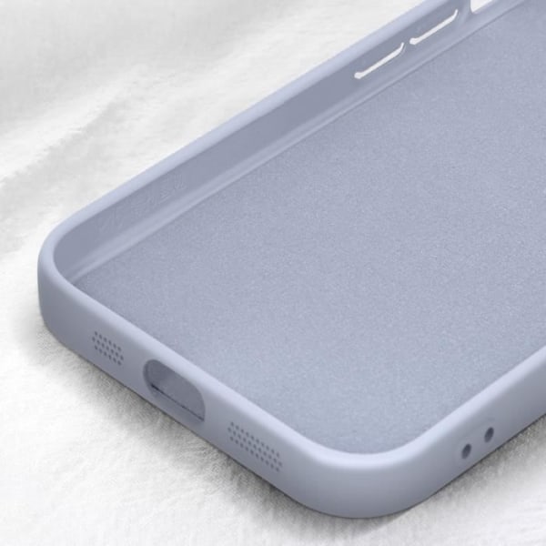 Skal till iPhone 15 Plus - AVIZAR - Sweet Violet Lavender - Soft Touch - Kameraskyddad Lavendel