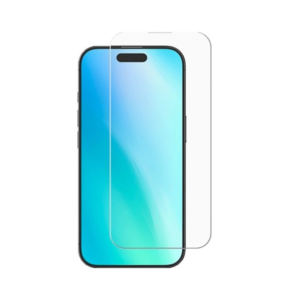 Skyddspaket för iPhone 16 Plus Fodral i mjuk TPU och 7H glas Moxie Transparent Vit