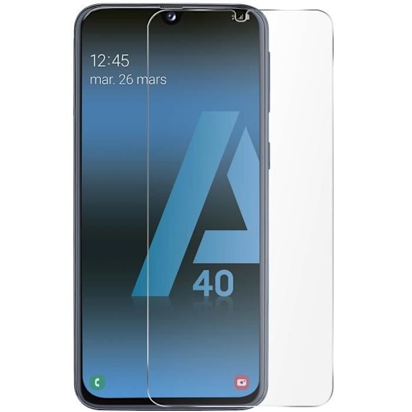 Suojakalvo - NO NAME - Samsung Galaxy A40 - Taivutettava lasi - Iskun kestävä - Ultra ohut Transparent