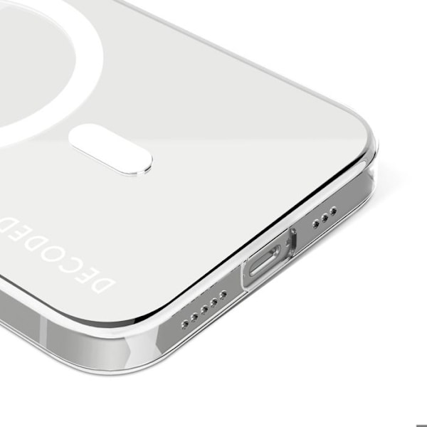 Coque för iPhone 16e MagSafe Anti-repor Decoded Svart Transparent Svart
