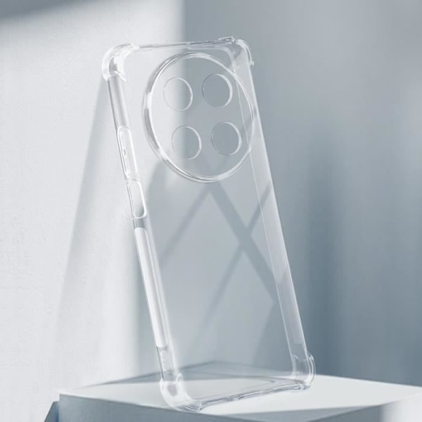 Skydd för Huawei Nova 12i Stötsäker Flexibel Förstärkta Hörn Transparent Transparent