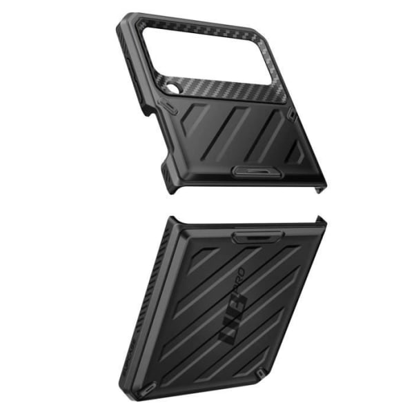 Fodral till Samsung Galaxy Z Flip 4 Multilayer Unicorn Beetle Pro Supcase Svart Svart