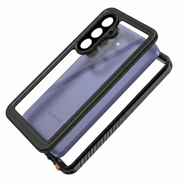Vandtæt Cover til Galaxy S26 Fuld Beskyttelse Stødabsorberende 2m IP68 Redpepper Sort Svart