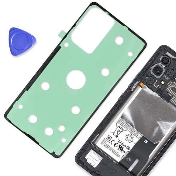 Originalt Batteri Klæbemiddel til Galaxy A53 Forudskåret Service Pack Samsung Grøn Grön