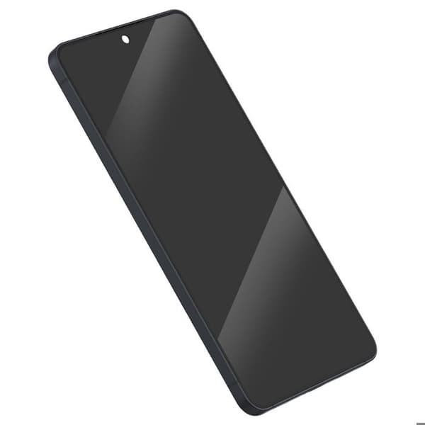 Erstatnings AMOLED Fuldt Skærm til Galaxy S25 Edge Service Pack med Samsung Sort Chassis Svart