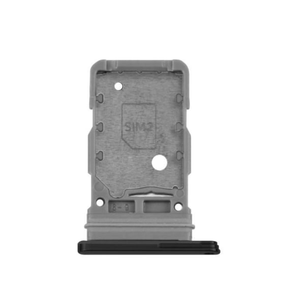 Udskiftning til SIM-kortbakke - Samsung Galaxy S21 Plus - Sort Svart