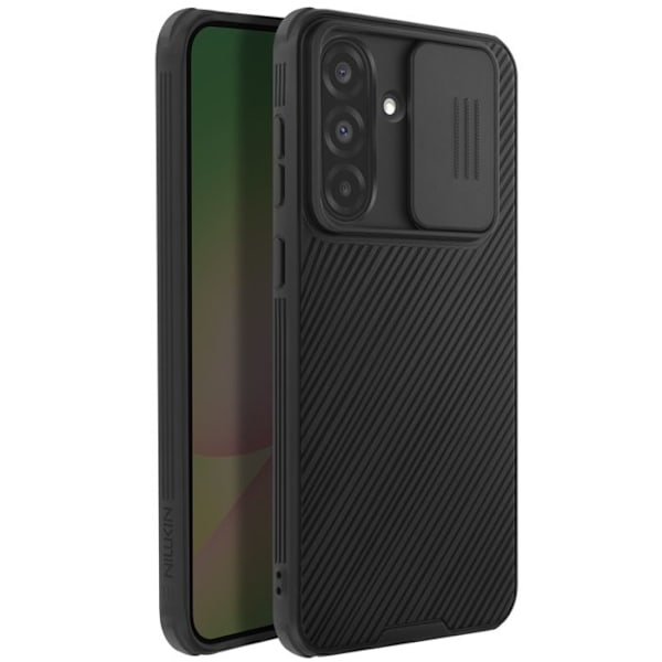 Coque för Samsung Galaxy A56 Med Förstärkta Hörn Stöttålig Kamera Täcke Nillkin Svart Svart