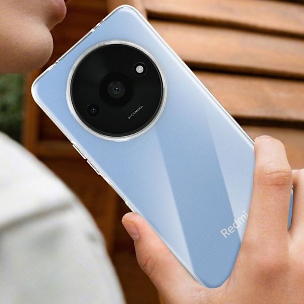 Coque Silikone Blød - Mayaxess - Xiaomi Redmi A3 - Gennemsigtig - Beskyttelse mod lette stød - Let design Transparent