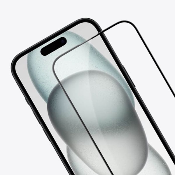 Härdat glas till iPhone 15 CP - Nillkin - Svart Svart