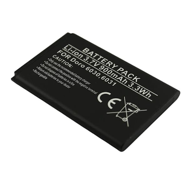 Ersättningsbatteri för Doro 6030 / 6031 Li-ion 3,7V 900mAh 3,3Wh