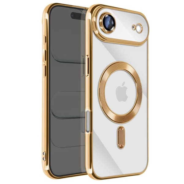 MagSafe Cover - AFHOLDELSE - iPhone Air - Krom Guld - Stødbeskyttelse - Elegant og Moderne Gul