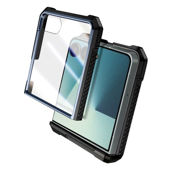 Coque Magsafe - SUPCASE - Galaxy Z Flip 7 - Militærbeskyttelse - Kompatibel med MagSafe - Stabil støtte Blå
