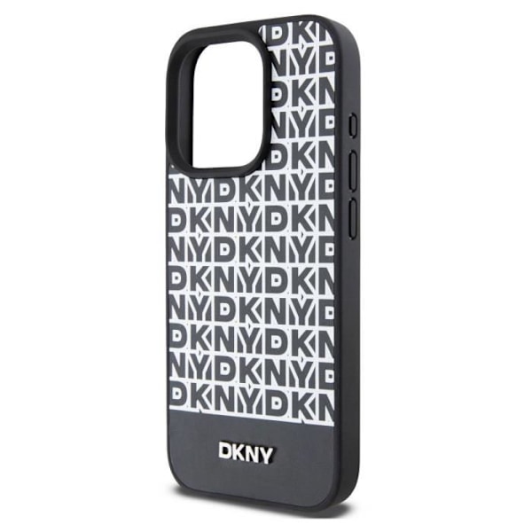 Skyddsfodral för iPhone 14 Pro Max med MagSafe Nedre Band DKNY Svart Vit