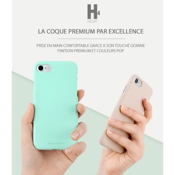 Coque - JAYM - iPhone 7 / 8 / SE 2020 - Rosa - Mjuk - Mjuk beröring Ros