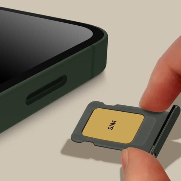 SIM-kortskuffe - AVIZAR - iPhone 13 Pro og 13 Pro Max - Nano SIM - Grøn Grön