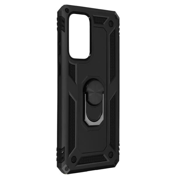 Coque - Samsung - Galaxy A33 5G - Stødabsorberende - Video Støtte Ring - Sort Svart