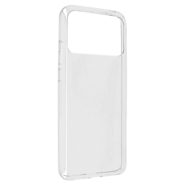 Fodral till Xiaomi Poco C40 Silikongel Ultratunn Anti-gulning Transparent Vit