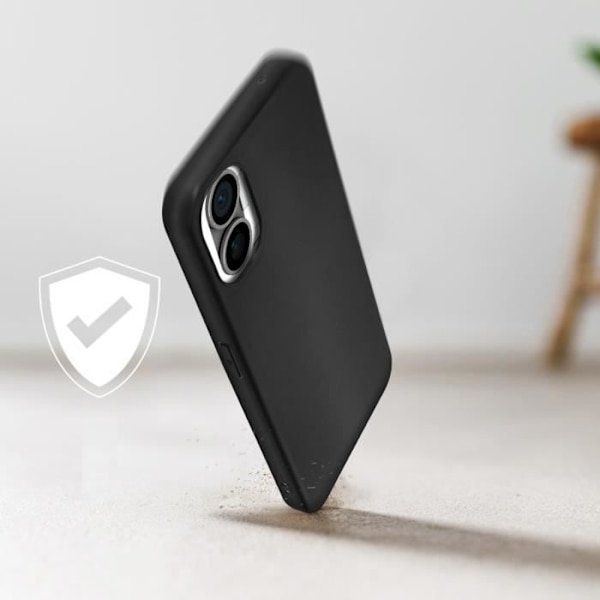 Nothing Phone 1 Case Resistant Silikone Gel Blød Fleksibel Tynd Letvægts Sort Svart