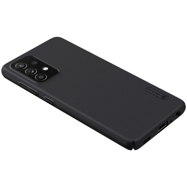 Kotelo - NILLKIN - Super Frosted Shield - Samsung Galaxy A52(s) - Musta - Liukumaton - Jäykkä Svart