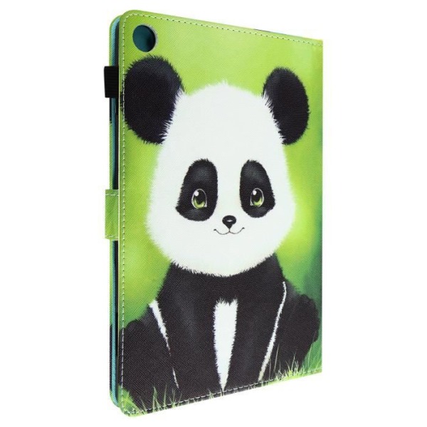 Fodral till Lenovo Tab M10 Gen 3, plånbok med magnetisk flip, Panda