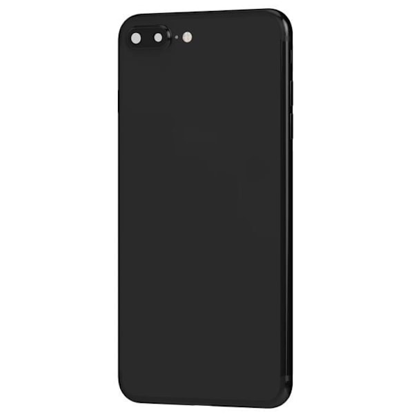 iPhone 7 Plus chassis - AVIZAR - Udskiftningsbagcover Sort - Hurtig og nem reparation Svart