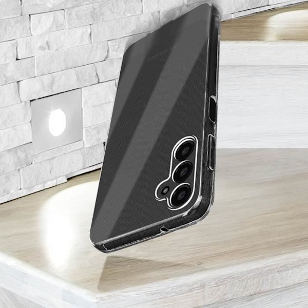 Cover til Samsung Galaxy A14 5G Blød Silikone Ultra-Slank 0,5 mm Gennemsigtig Transparent