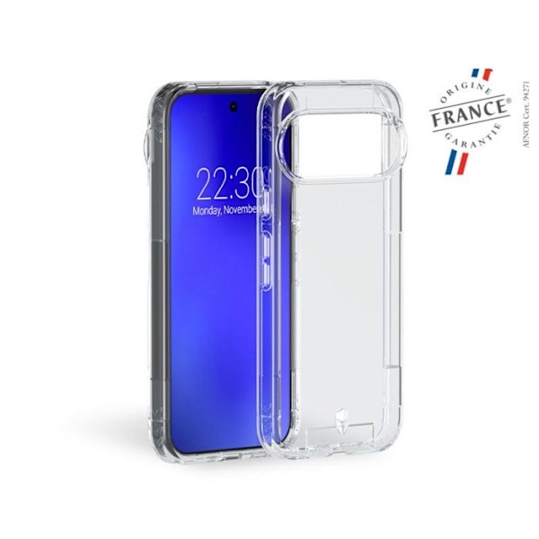 Forcecase Pulse Rugged Fodral för Google Pixel 9 Pro XL Clear Transparent