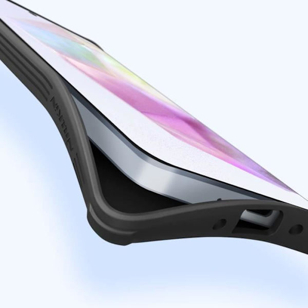 Fodral till Samsung Galaxy A35 5G Förstärkta hörn Stötsäkert kamerafodral Nillkin Svart Svart
