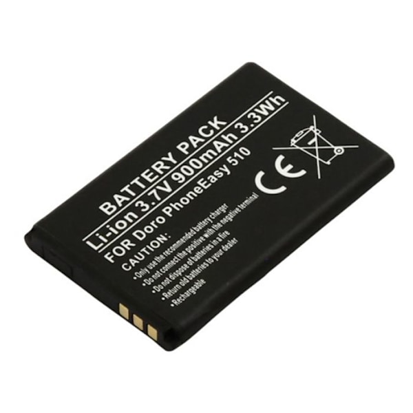 Korvaava Akumulattori Doro PhoneEasy 510 Li-ion 3.7V 900mAh 3.3Wh