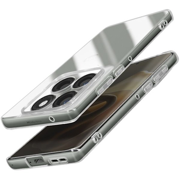 Moto Edge 60 Pro - Pehmeä Läpinäkyvä Kuori Vit