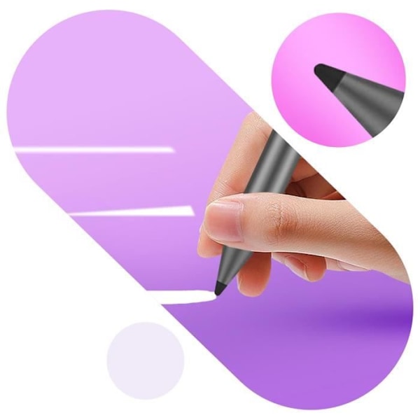 Touch pen - ADONIT - Neo - Magnetisk fastgørelse - Håndfladeafvisning - Grå