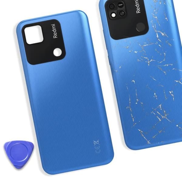 Bakruta för Xiaomi Redmi 10A Original Service Pack Xiaomi Blå Blå